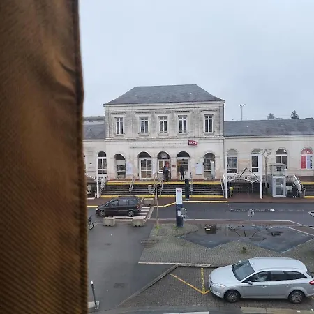 Apartamento Chez Line, Face à La Gare *